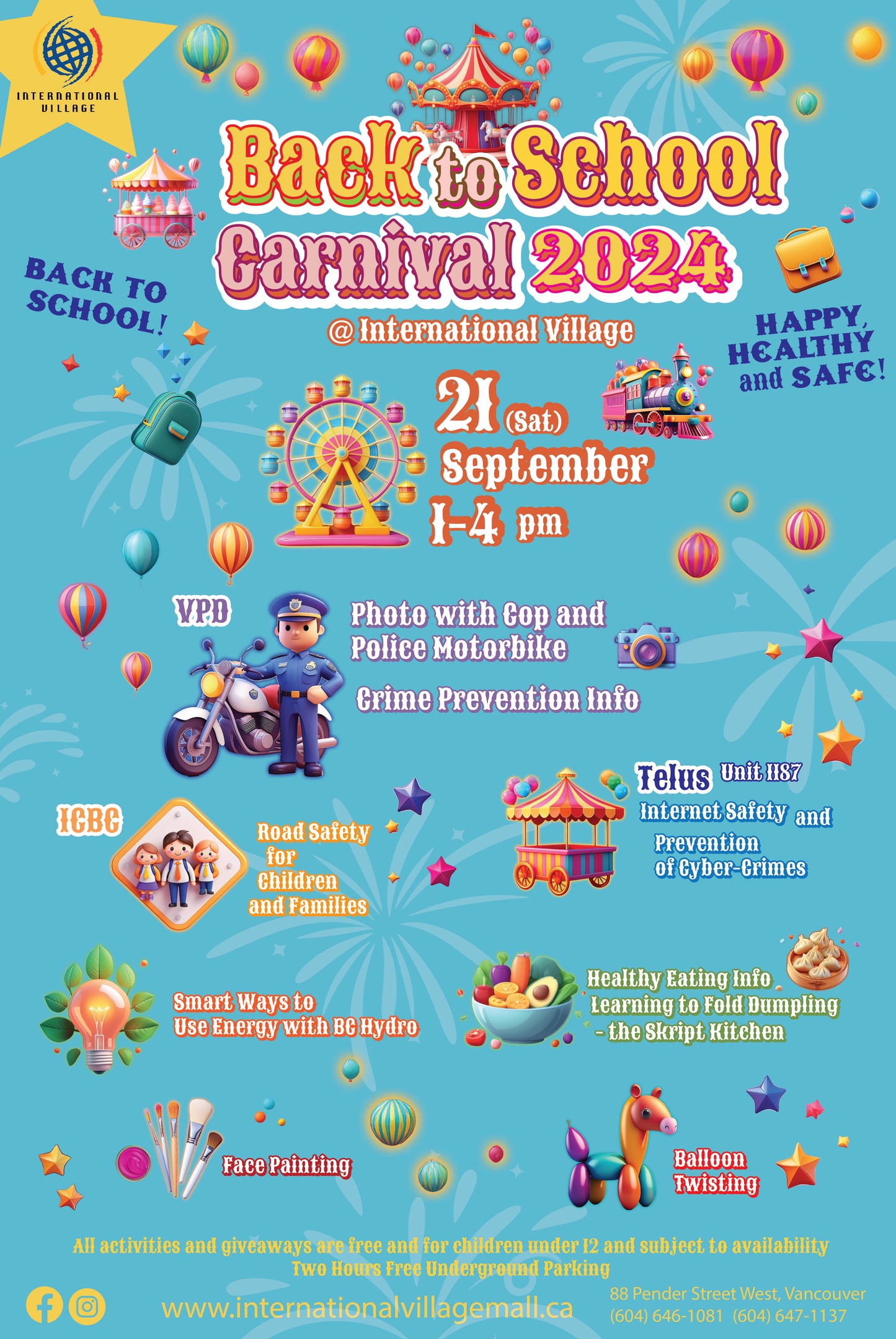 Join us at The Back To School Carnival!