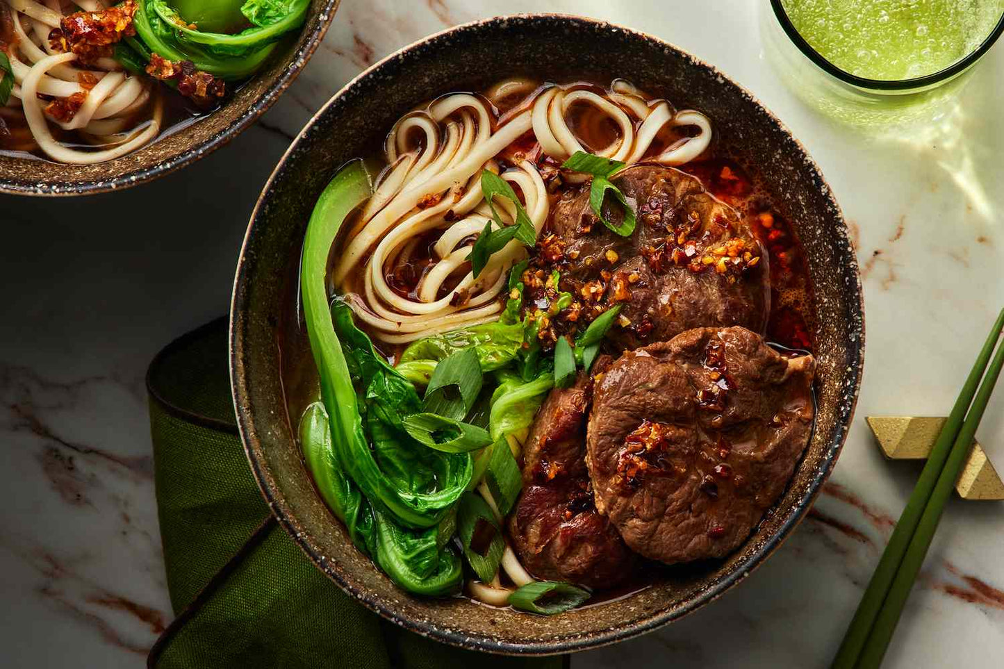 Taiwan Beef Noodles Soup from scratch (GF)