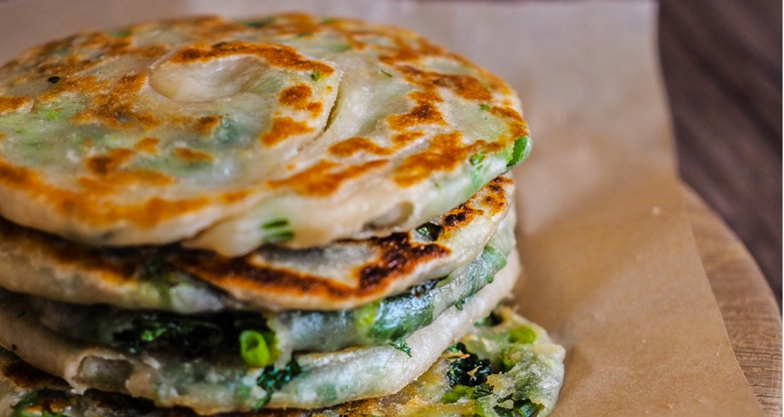 Oatmeal Scallion Pancakes!