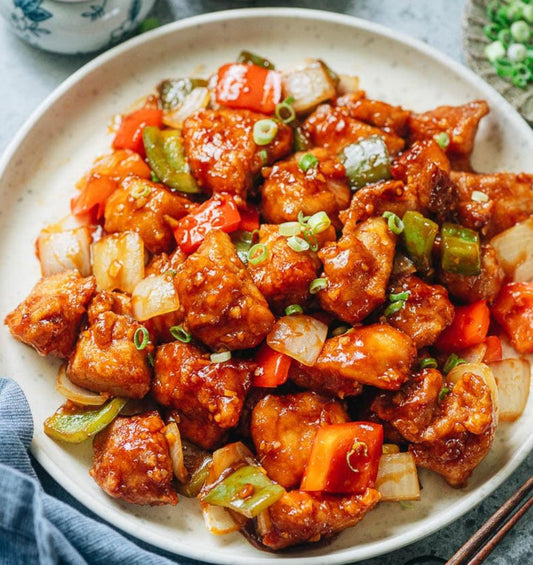 Make Healthy Sweet & Sour Chicken with Hot & Sour Soup (GF)