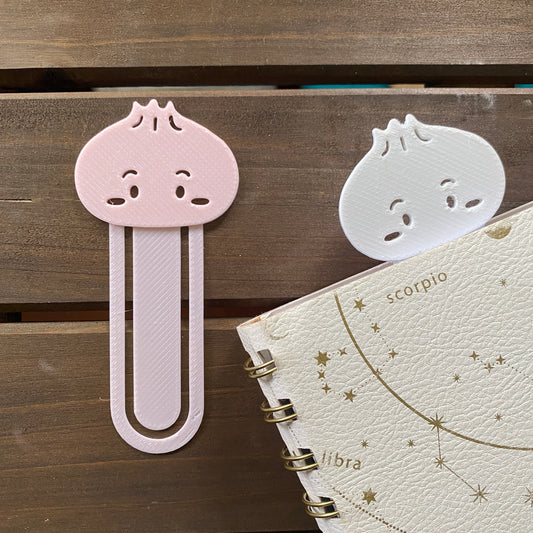 Lil Asian Designs - Bao Bookmark (Pink)