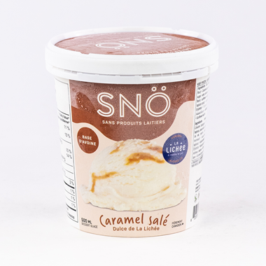 SNO Dulce de Leche Vegan Ice Cream Tub 500ml