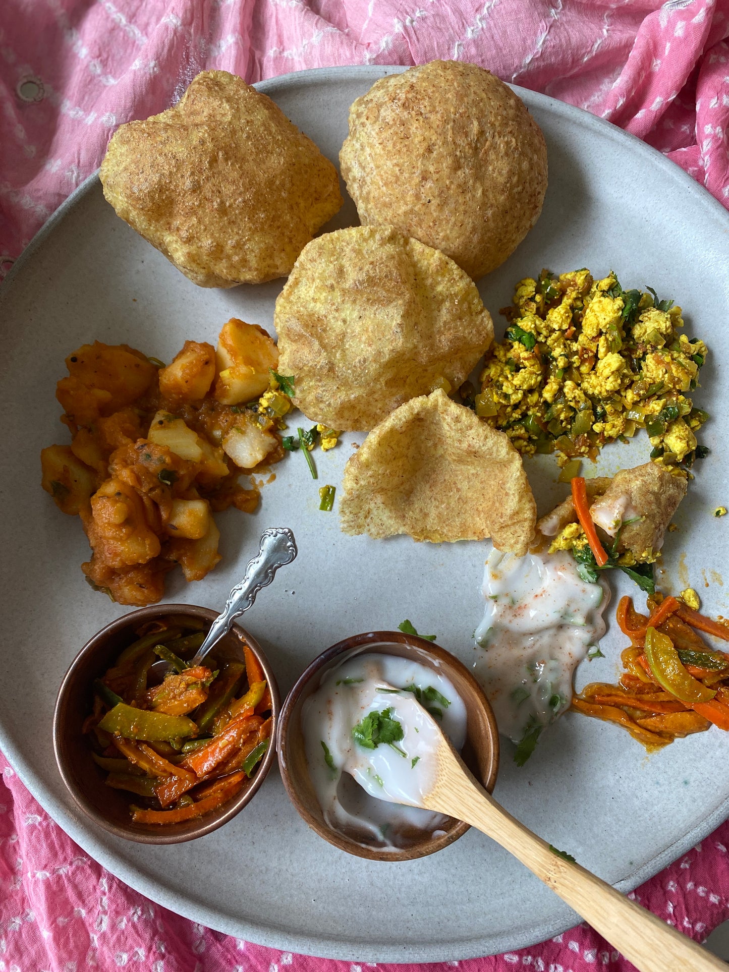 Indian Breakfast - With Annie M.