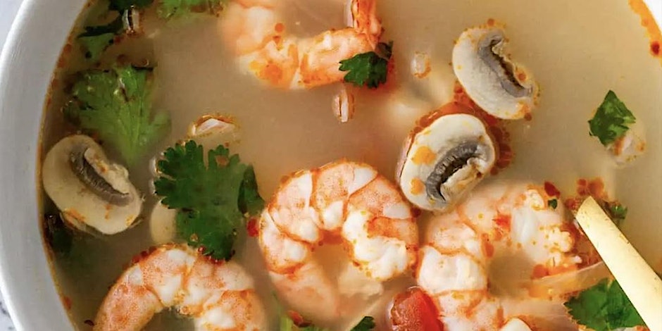 Make Thai Red Curry Paste From Scratch + Tom Yum Soup (GF,Regular & Vegan)