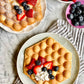 Make bubble tea from scratch and GF bubble waffles.