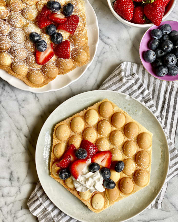Make bubble tea from scratch and GF bubble waffles.